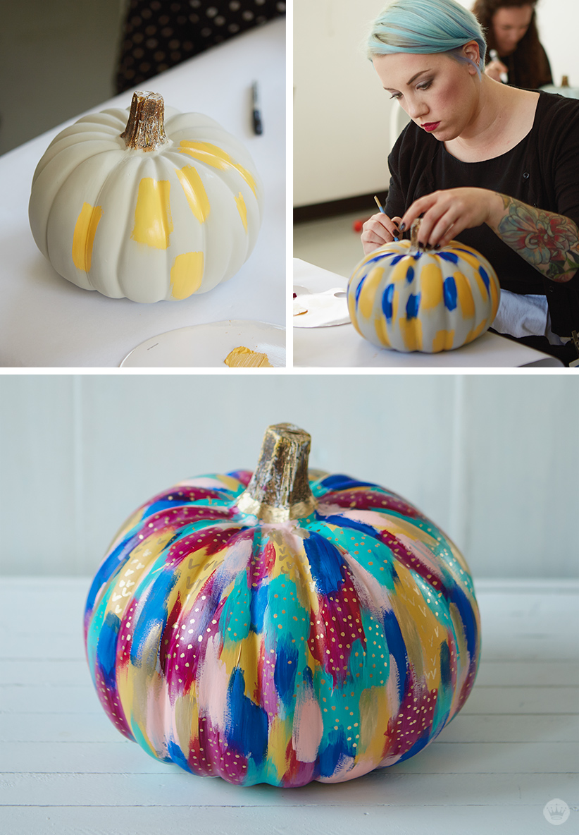 Easy Pumpkin Painting - Think.Make.Share.